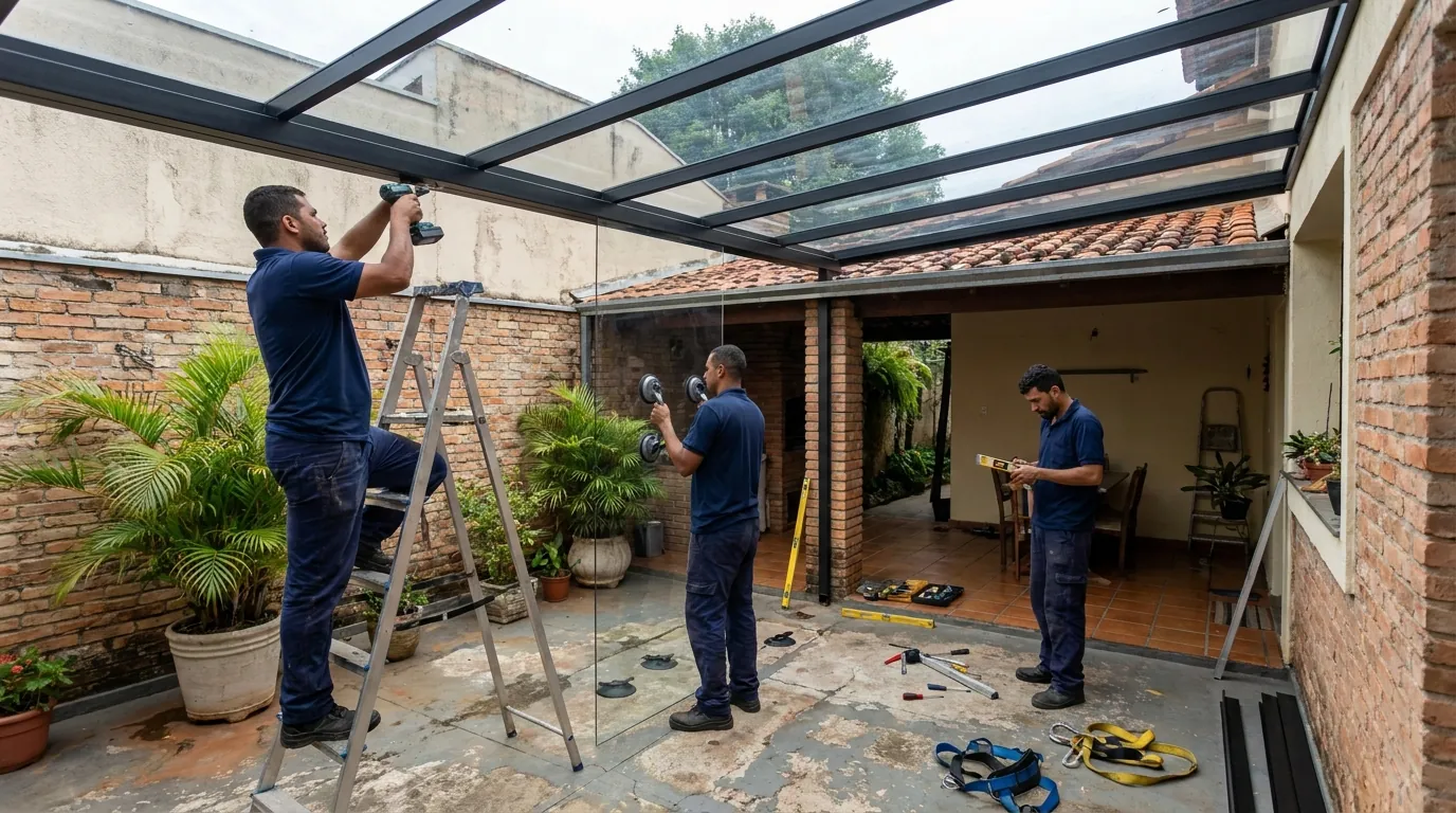 Troca de Estruturas Antigas em João Pessoa‑PB