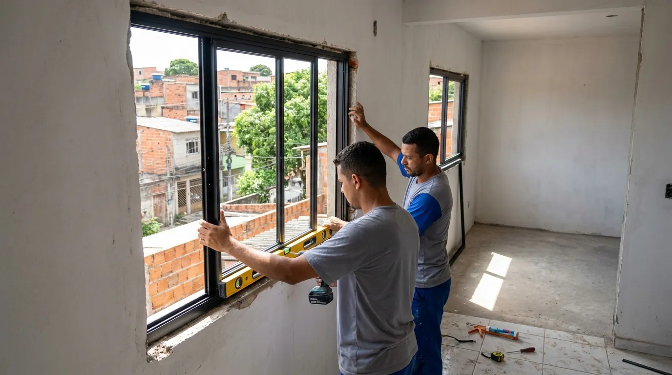 Produção de Portas e Janelas em João Pessoa‑PB