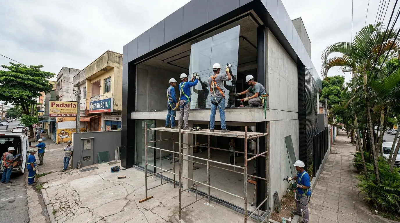 Fachadas para Lojas e Empresas em João Pessoa‑PB