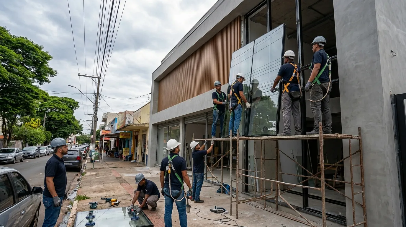 Fachada de Vidro em João Pessoa‑PB