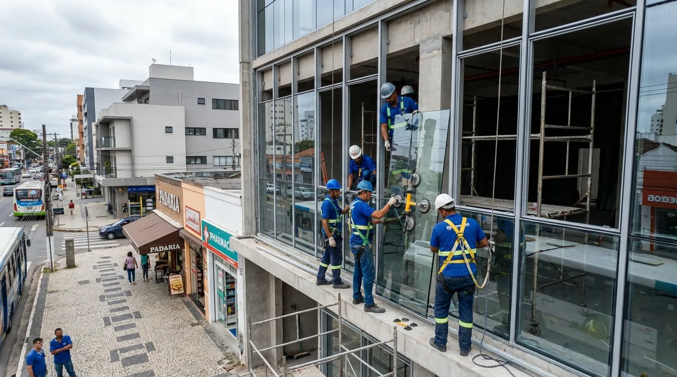 Troca Técnica de Vidros em João Pessoa‑PB