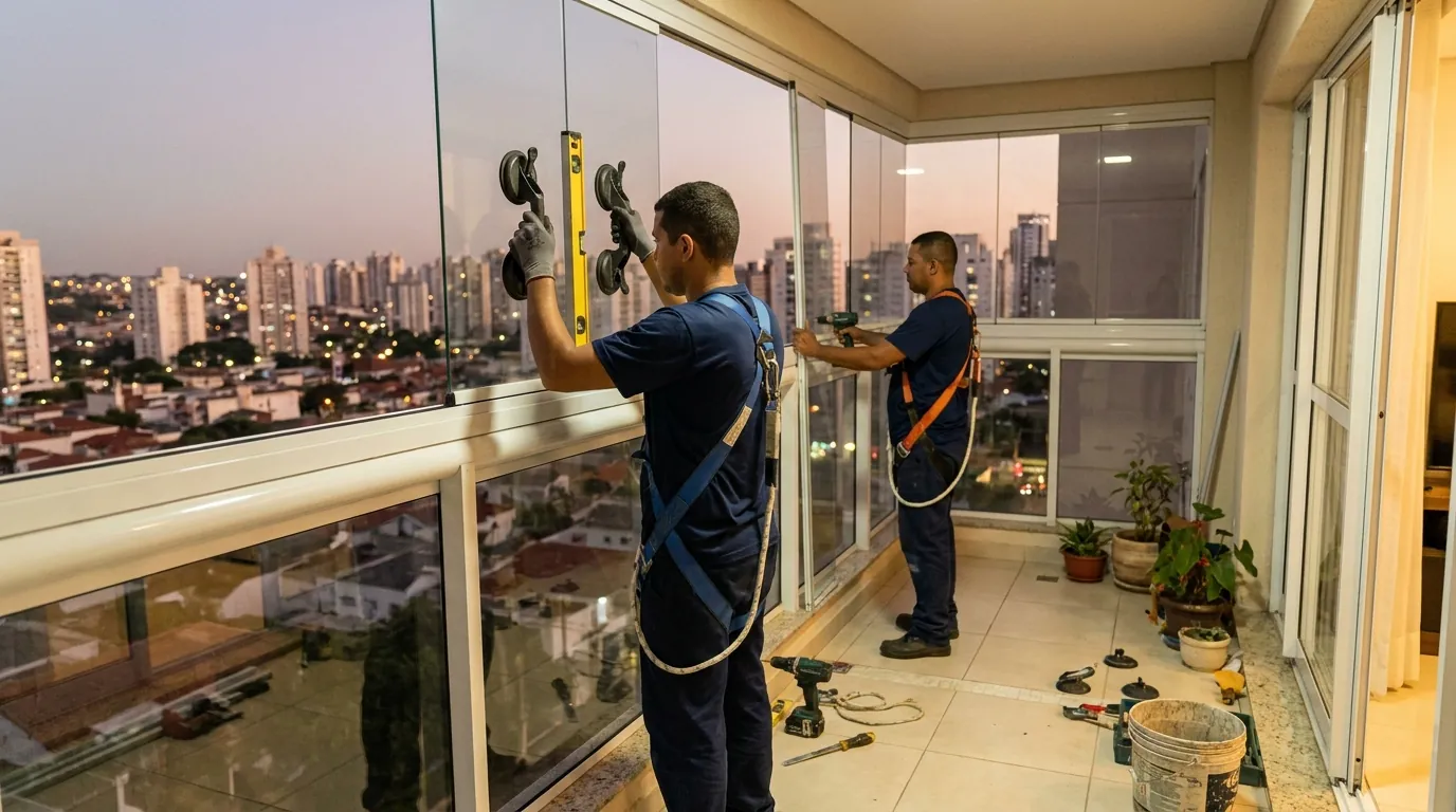 Parede de Vidro em João Pessoa‑PB